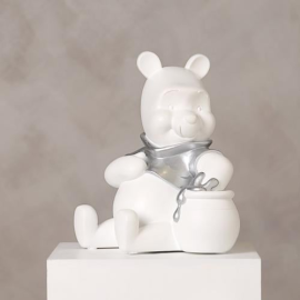 DISNEY - 'White&Silver' - Winnie The Pooh - Piggy bank - 20cm 