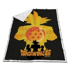 DRAGON BALL SUPER - Sherpa blanket 130x170cm - Dragon Ball 