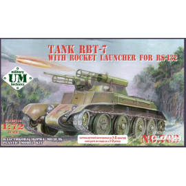 RBT-7 tank with rocket launcher for RS-132 Model kit 