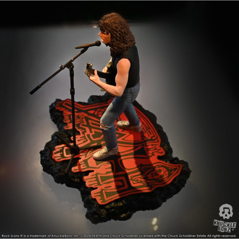 Death statuette Rock Iconz Chuck Schuldiner II 22 cm