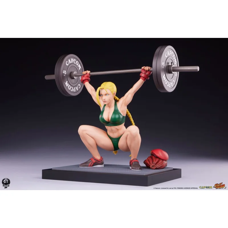 Street Fighter figure Premier Series 1/4 Cammy: Powerlifting 41 cm