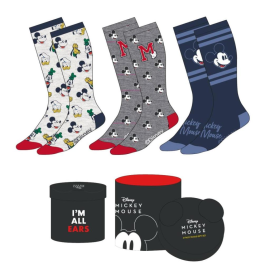MICKEY - Pack of 3 Pairs of Socks (Size 36-43) 