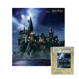 Wooden puzzle - Harry Potter – Night at Hogwarts Magic Castle 136 pcs 