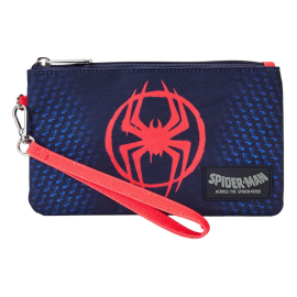 Marvel by Loungefly Spider-Verse Miles Morales AOP Wristlet Coin Purse 