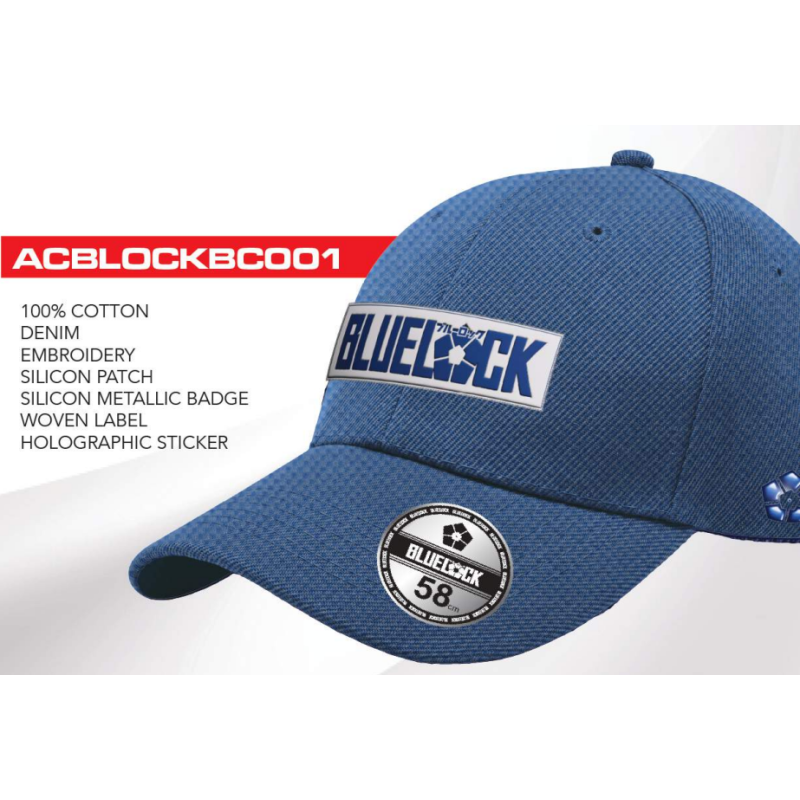 BLUE LOCK - Logo - Baseball Cap Cap and bonnet