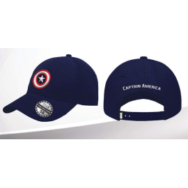 CAPTAIN AMERICA - Logo - "Honey Comb" Baseball Cap 