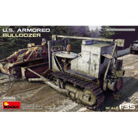 1:35 US Armored Bulldozer Model kit 