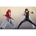 Rurouni Kenshin: Meiji Swordsman Romantic Story figure SH Figuarts Aoshi Shinomori 17 cm