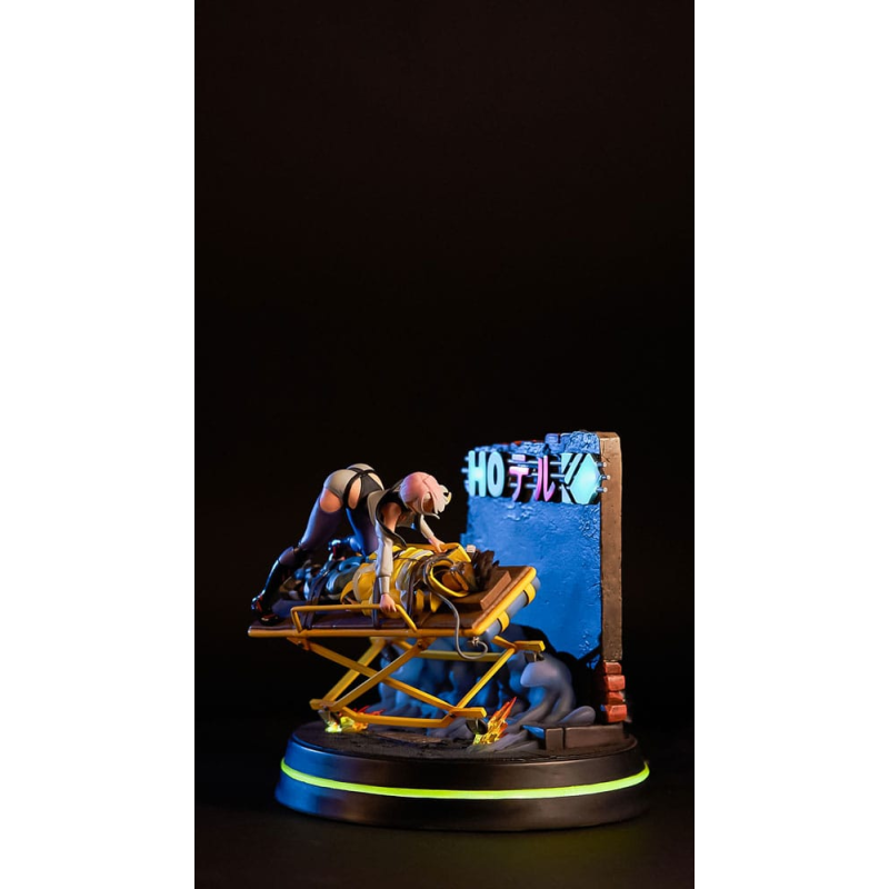 Cyberpunk: Edgerunners Resin Lucy & David Runaway statuette 20 cm Figurine 
