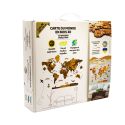 Clear 3D WOODEN WORLD MAP M Jigsaw puzzle