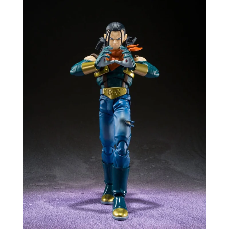 Dragon Ball GT action figure SHFiguarts Super Android 17 20 cm