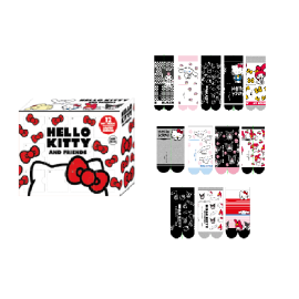 HELLO KITTY & Friends - Gift Box - 12 Pairs of Socks (S 35-41) 