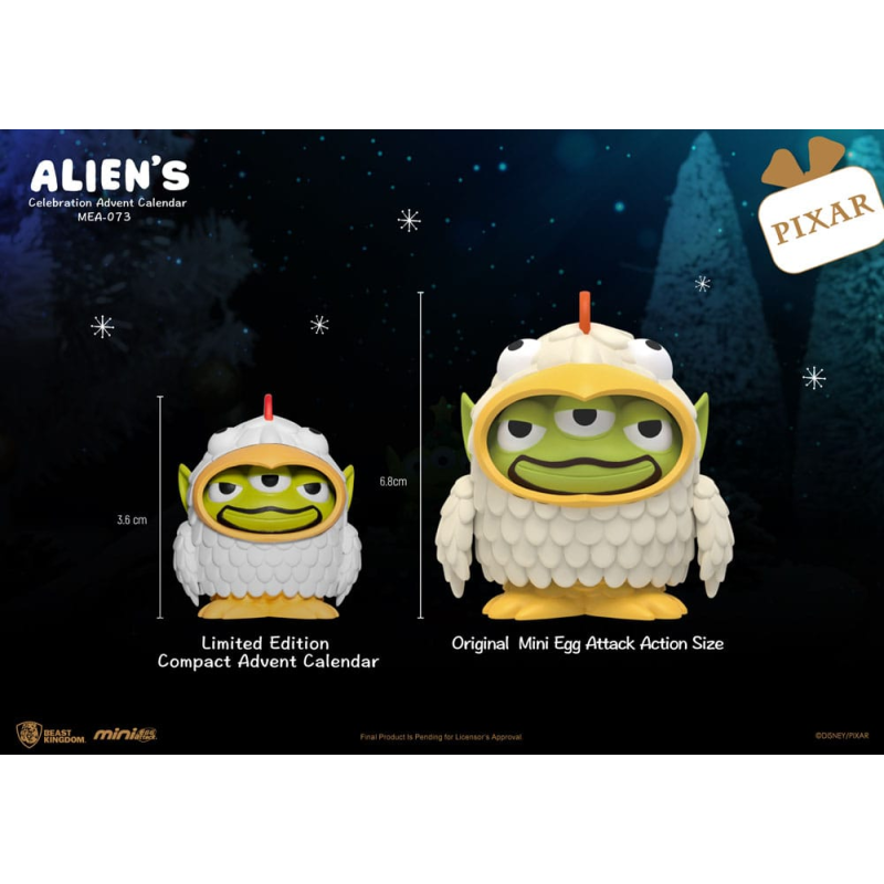 Toy Story advent calendar Mini Egg Attack Alien's celebration