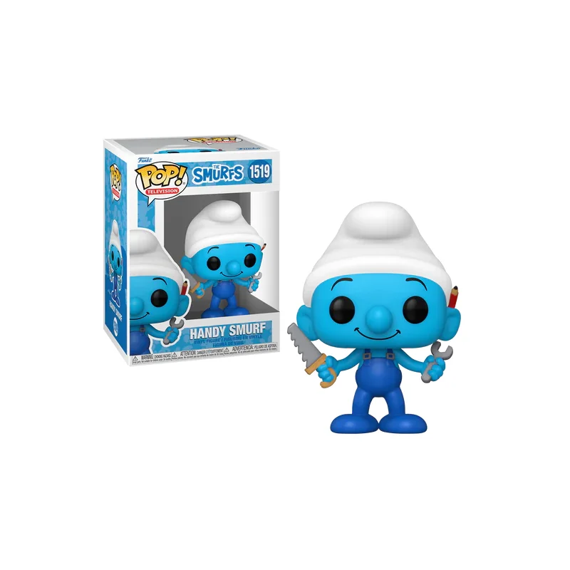 THE SMURFS - POP TV N° 1519 - Builder Smurf