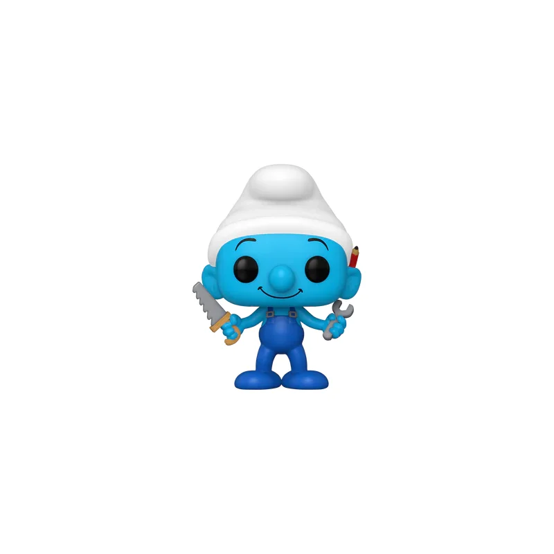 THE SMURFS - POP TV N° 1519 - Builder Smurf