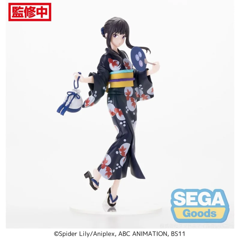 Lycoris Recoil Luminasta PVC statuette Takina Inoue Going out in a yukata 19 cm