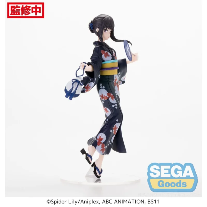 Lycoris Recoil Luminasta PVC statuette Takina Inoue Going out in a yukata 19 cm