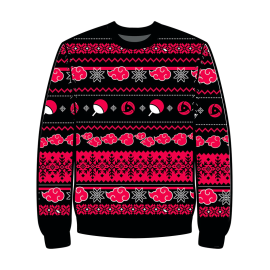NARUTO SHIPPUDEN - Akatsuki - Men's Christmas Sweater 
