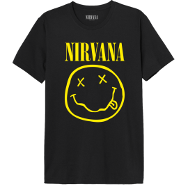 NIRVANA - Smiley Logo - Men's T-Shirt 