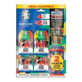 UEFA EURO 2024 Trading Cards 100 Club Mega Multipack *GERMAN* 