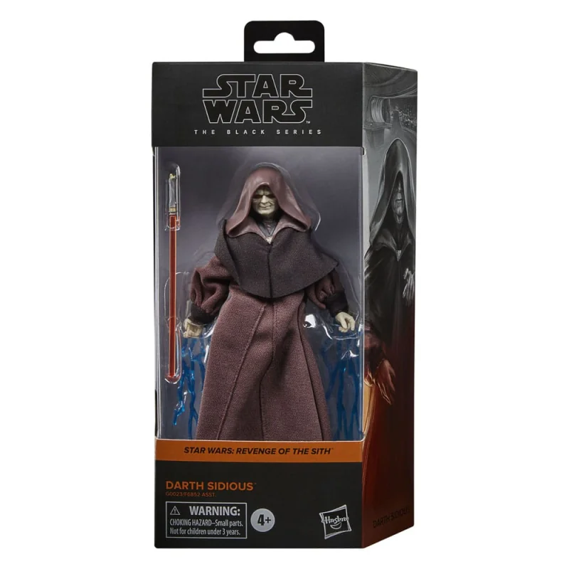 Star Wars Episode III Black Series Darth Sidious figure 15 cm