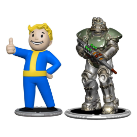 Fallout pack 2 figures Set F Raider & Vault Boy (Strong) 7 cm Figurine 