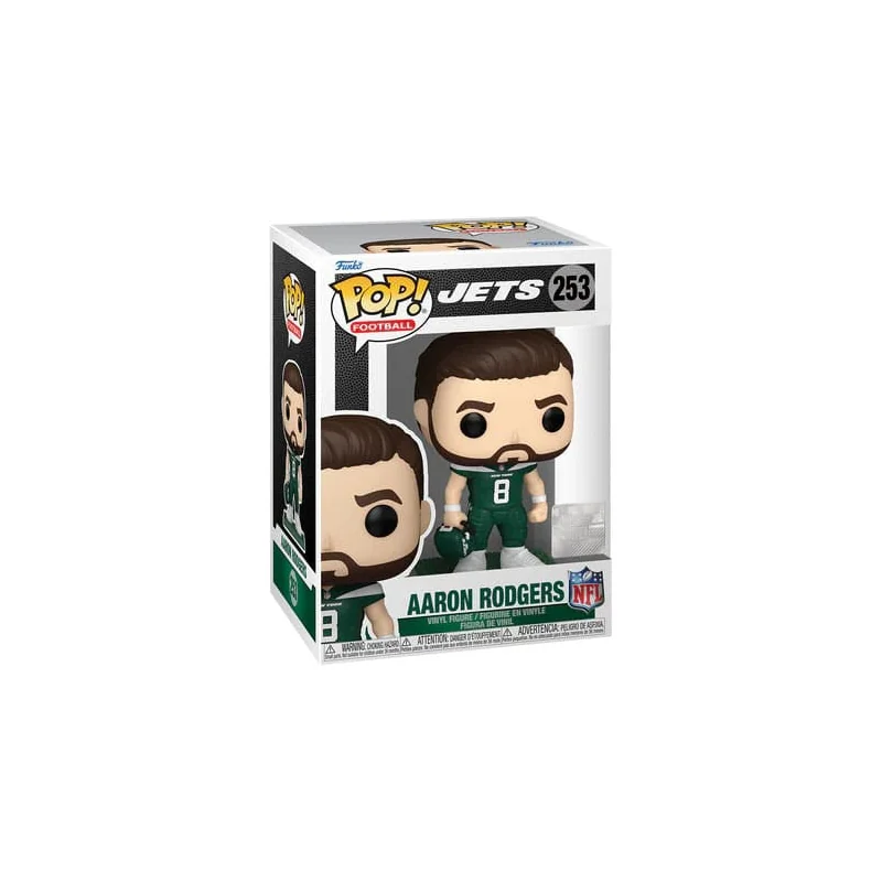 NFL: Legends POP! Sports Vinyl figure Jets- Aaron Rodgers 9 cm