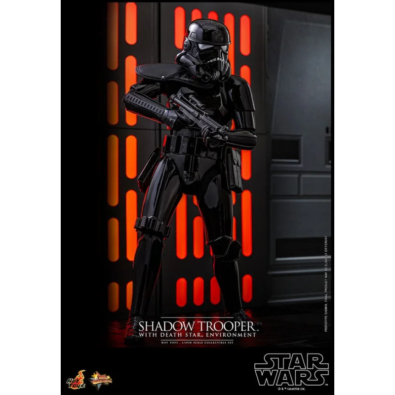 Star Wars figure Movie Masterpiece 1/6 Shadow Trooper with Death Star Environment 30 cm