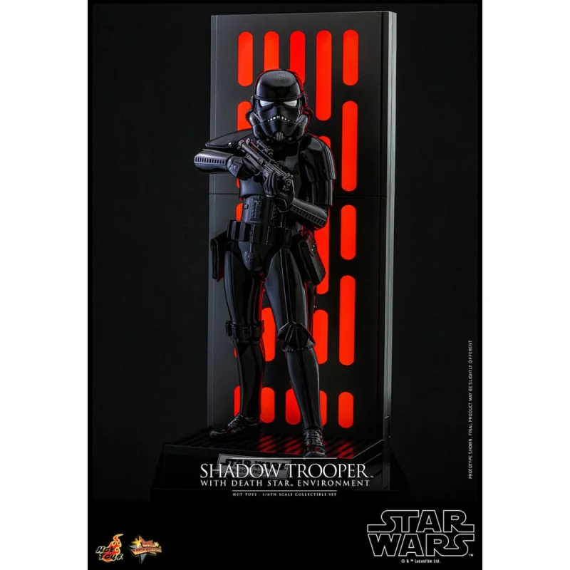 Star Wars figure Movie Masterpiece 1/6 Shadow Trooper with Death Star Environment 30 cm