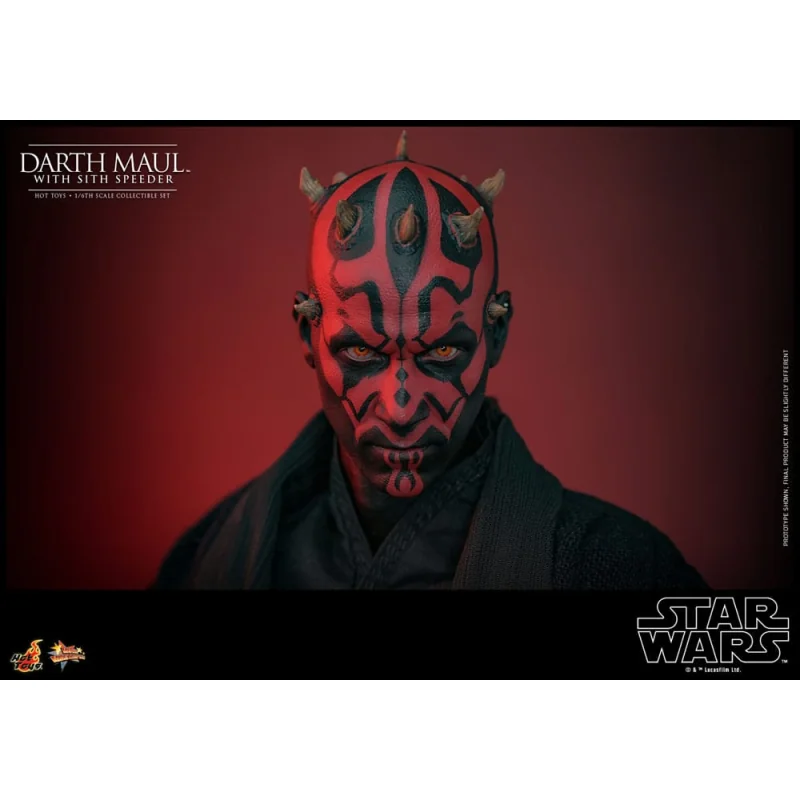 Star Wars Episode I figure Movie Masterpiece 1/6 Darth Maul with Sith Speeder 29 cm