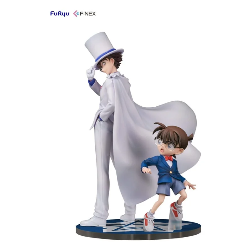 Detective Conan F:NEX 1/7 Conan Edogawa & Kid the Phantom Thief 29 cm