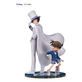Detective Conan F:NEX 1/7 Conan Edogawa & Kid the Phantom Thief 29 cm Figurine 