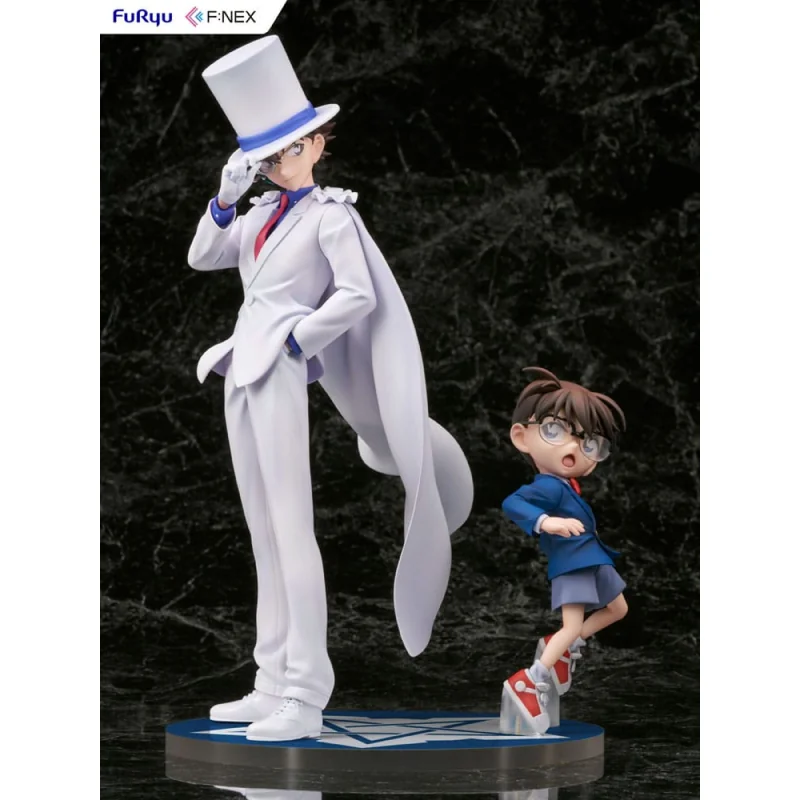 Detective Conan F:NEX 1/7 Conan Edogawa & Kid the Phantom Thief 29 cm