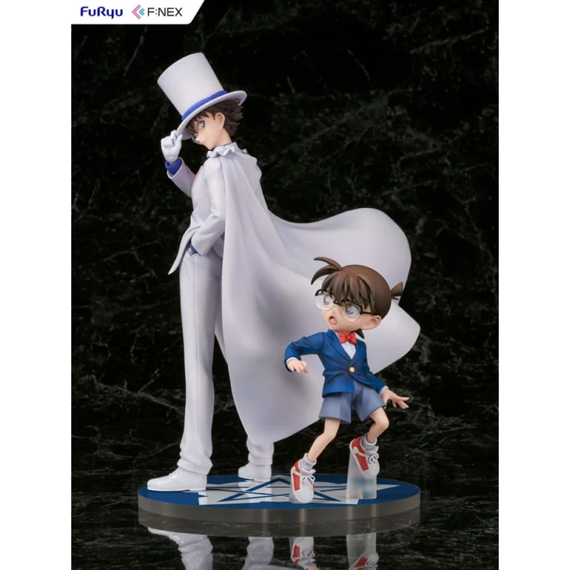 Detective Conan F:NEX 1/7 Conan Edogawa & Kid the Phantom Thief 29 cm