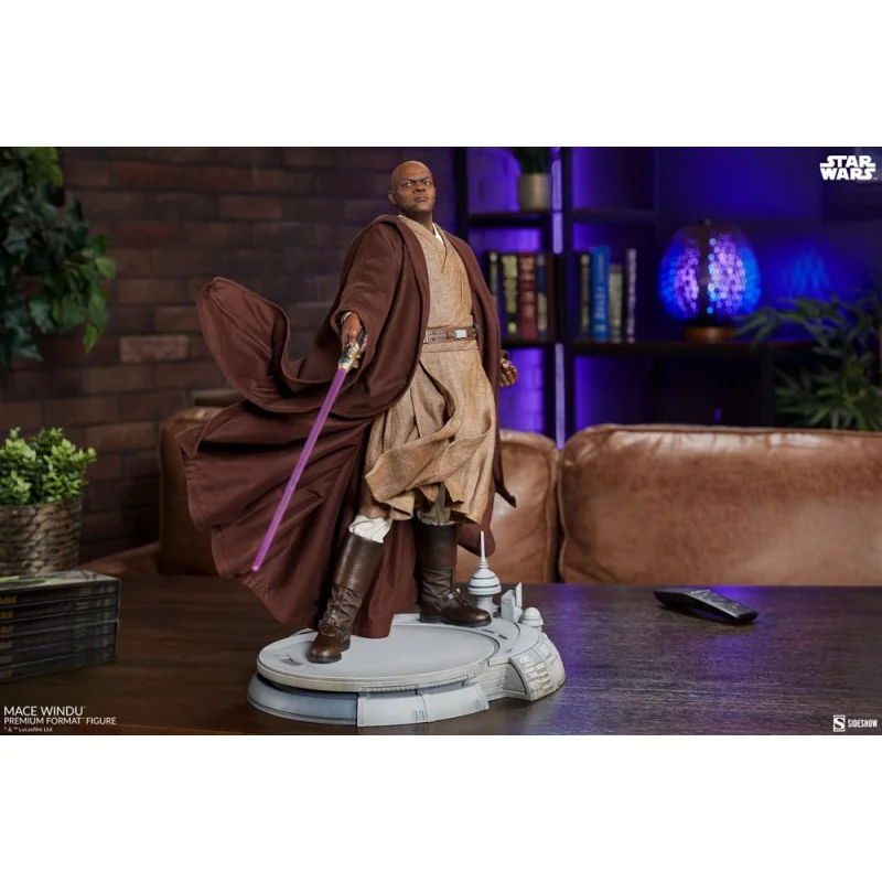 Star Wars Episode III Premium Format Mace Windu statuette 53 cm