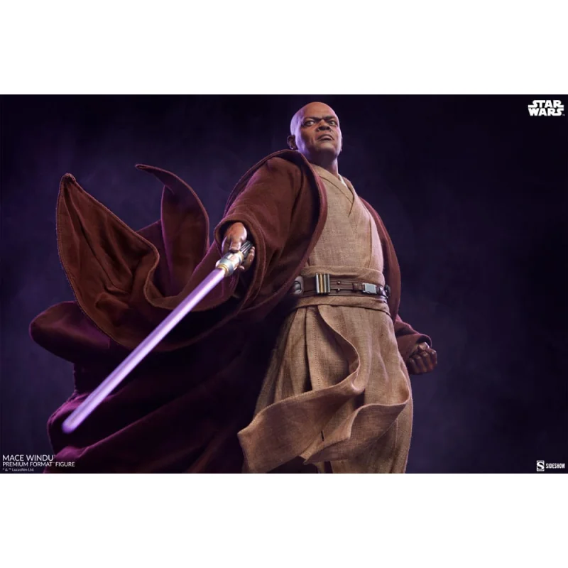 Star Wars Episode III Premium Format Mace Windu statuette 53 cm