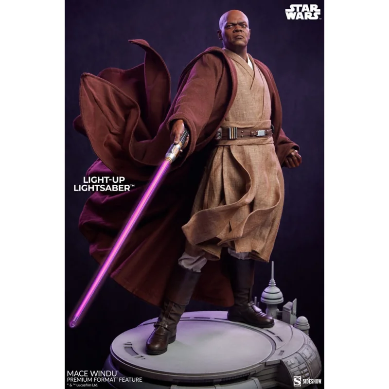 Star Wars Episode III Premium Format Mace Windu statuette 53 cm