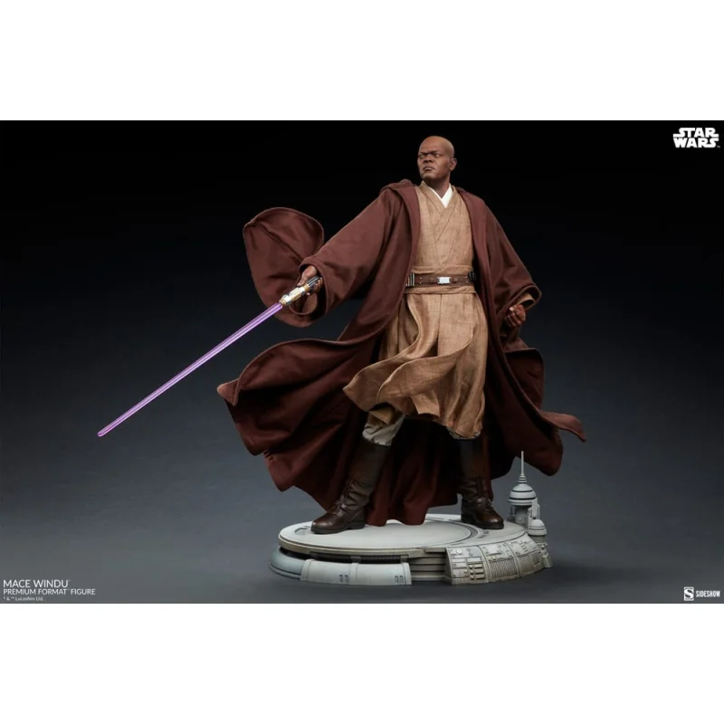 Star Wars Episode III Premium Format Mace Windu statuette 53 cm