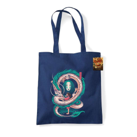 Ilustrata The Girl And The Dragon Tote Bag