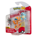 Pokémon pack 3 figures Battle Figure Set Scalpion, Squirtle 1, Chimpenfeu 5 cm