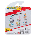 Pokémon pack 3 figures Battle Figure Set Scalpion, Squirtle 1, Chimpenfeu 5 cm