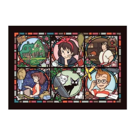 KIKI THE LITTLE WITCH - Characters - 1000P Stained Glass Puzzle