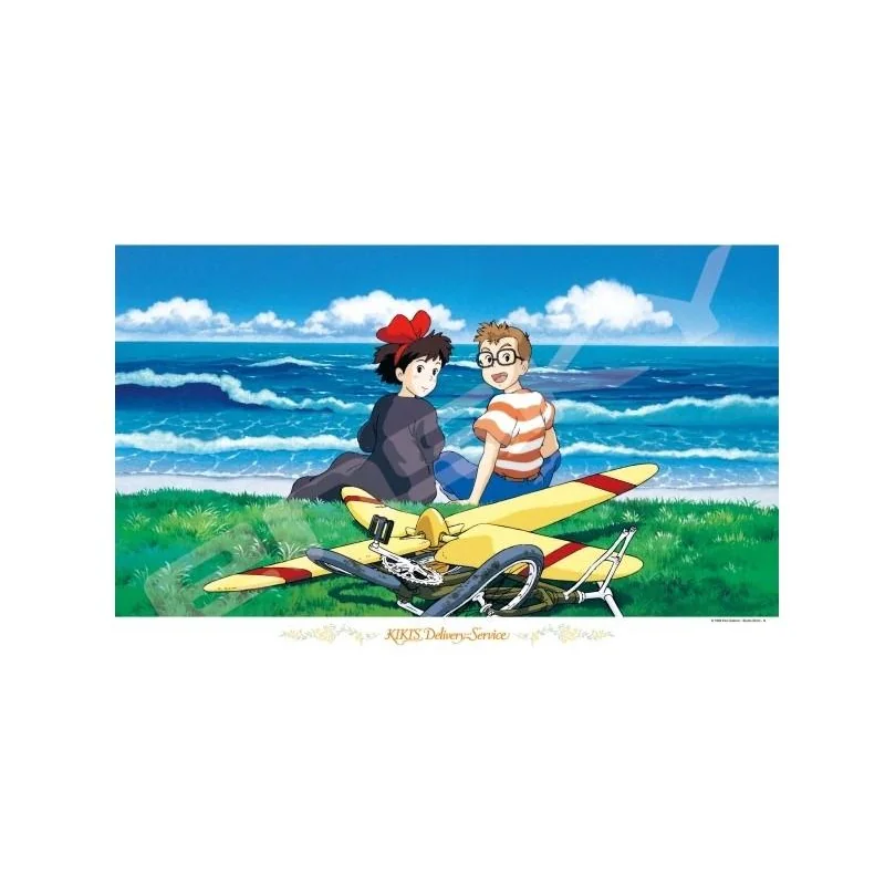 KIKI THE LITTLE WITCH - Kiki at the beach - 1000P Puzzle