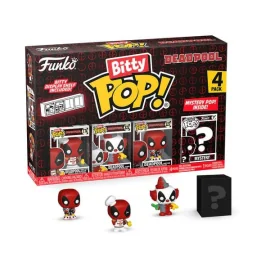 Deadpool pack 4 Bitty POP figures! Vinyl BBQ Master 2.5 cm