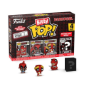 Deadpool pack 4 Bitty POP figures! Vinyl Dinopool 2.5 cm