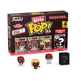 Deadpool pack 4 Bitty POP figures! Vinyl Sleepover 2.5 cm