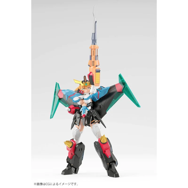 The King of Braves GaoGaiGar figure Plastic Model Kit Cross Frame Girl Star Gaofighgar 19 cm