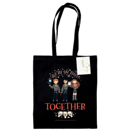 Harry Potter Together Black Tote Bag