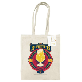 Harry Potter Butterbeer Cream Tote Bag