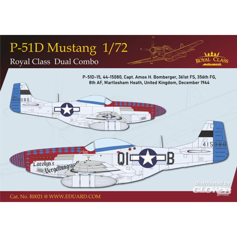 P-51D MUSTANG DUAL COMBO ROYAL CLASS